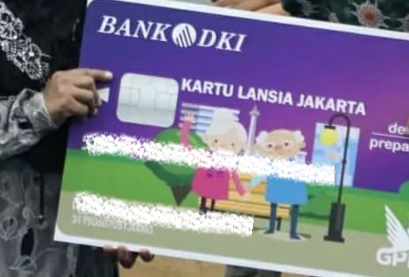 Ilustrasi Kartu Lansia Jakarta/ Tangkap Layar Instagram @dinsosdkijakarta