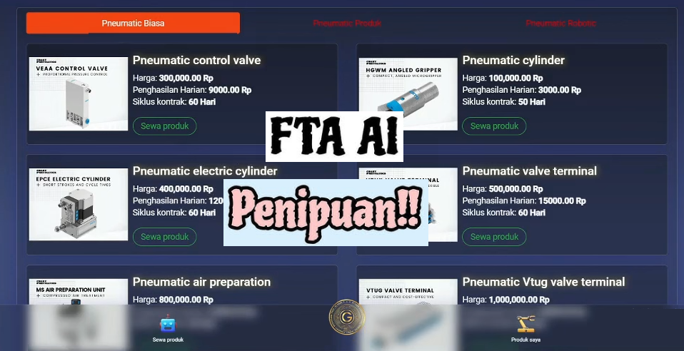 Aplikasi FTA AI yang Diduga Penipuan Investasi, Apakah Aman?