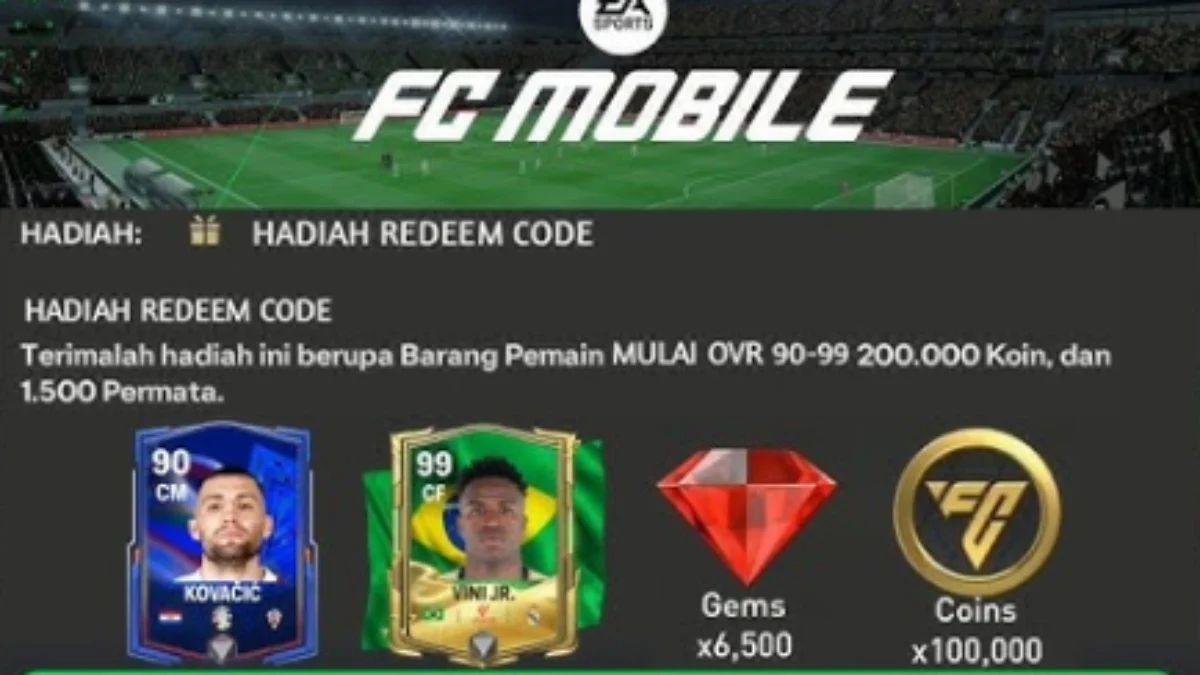 HORE! Kode Redeem FC Mobile Terbaru Hari Ini