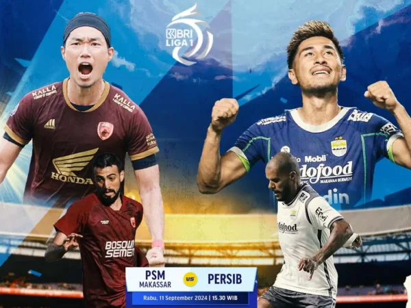 Link Nonton Live Streaming PSM Makassar Vs Persib Bandung