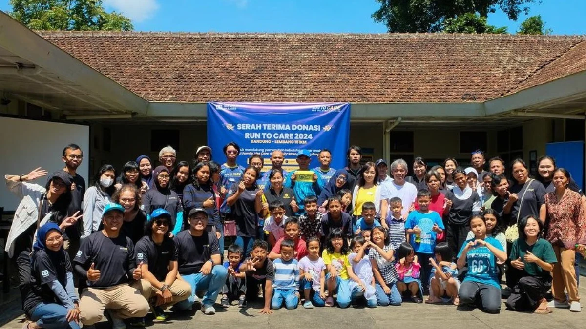 SOS Children's Villages telah sukses menggelar kegiatan ultra-marathon Run to Care 2024 dengan rute Bandung – Lembang