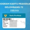 Gelombang Terakhir! Segera Daftar Kartu Prakerja Gelombang 72 Hari Ini