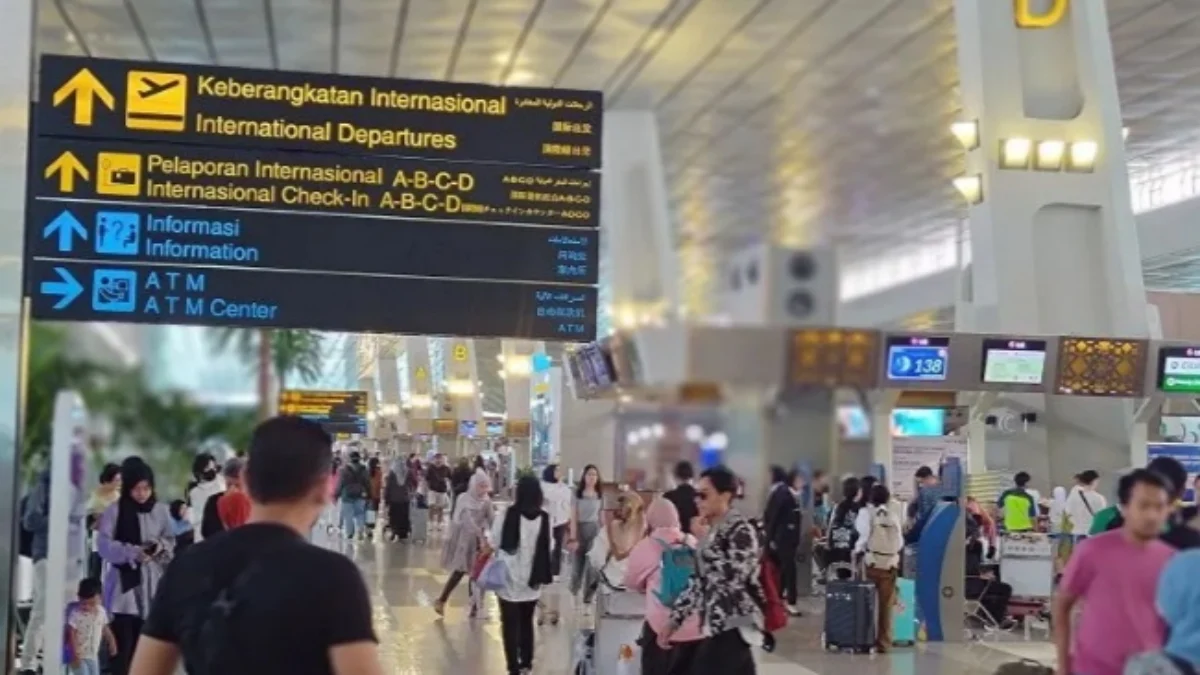 Area Terminal 3 Bandara Soekarno-Hatta. (foto/ANTARA)