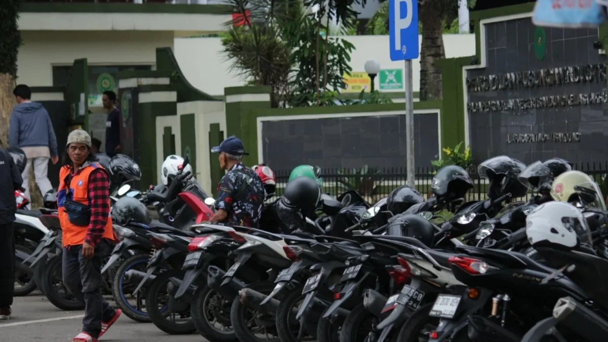 Ilustrasi lahan parkir kendaraan di Kota Bandung (Dok Jabar Ekspres)