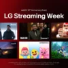 LG Luncurkan LG Streaming Week untuk Merayakan Satu Dekade webOS