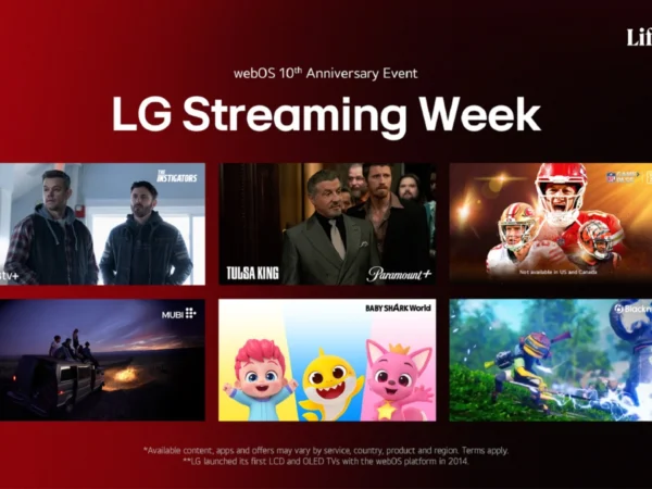 LG Luncurkan LG Streaming Week untuk Merayakan Satu Dekade webOS