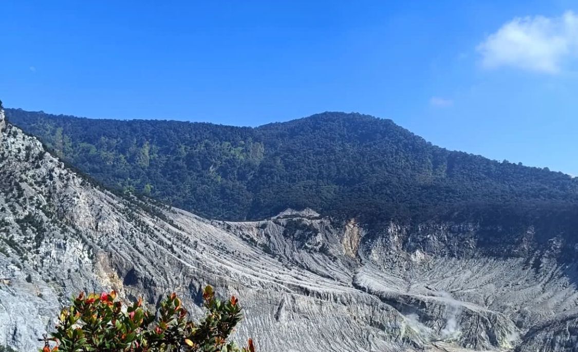 Karhutla di Gunung Tangkuban Parahu, Kabupaten Bandung Barat, padam. Dok istimewa