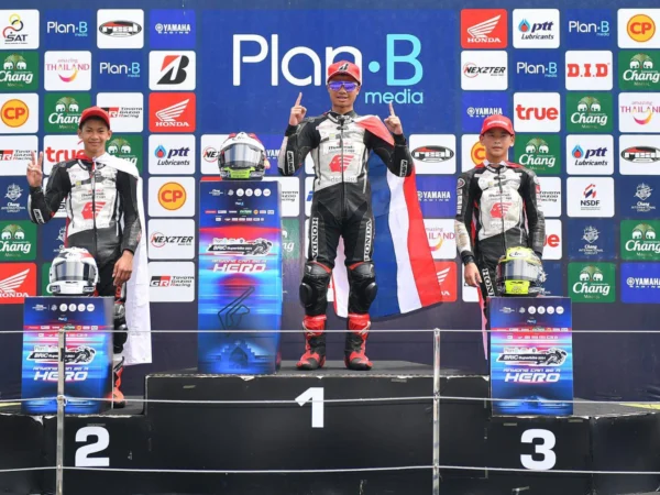 Pebalap Astra Honda Cetak Podium Perdana di Thailand Talent Cup 2024