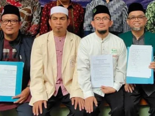 Perwakilan Forum Komunikasi Ormas Islam (FKOI) Kota Bogor. (Yudha Prananda / Jabar Ekspres)