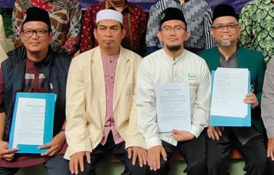 Perwakilan Forum Komunikasi Ormas Islam (FKOI) Kota Bogor. (Yudha Prananda / Jabar Ekspres)