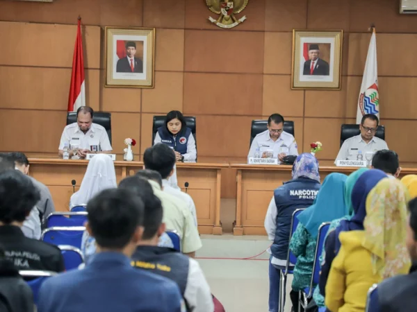 Doc. Menyongsong Indonesia Emas dan Cimahi Campernik, Pemkot Cimahi Gelar Sosialisasi Pencegahan dan Pemberantasan, Penyalahgunaan dan Peredaran Gelap Narkotika (P4GN), Rabu (11/9/24). (Mong)