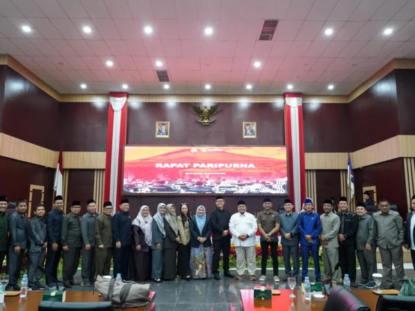 DPRD Kota Bogor usai rapat paripurna usulan Raperda P4GN beberapa waktu lalu. (Foto: Humpro DPRD Kota Bogor)