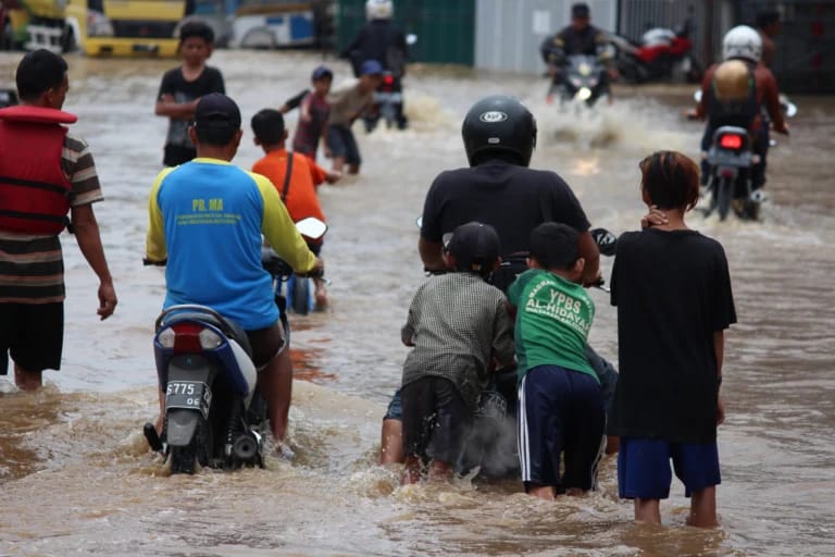 Ist. Banjir yang disebabkan akibat curah hujan tinggi. Dok Jabar Ekspres.