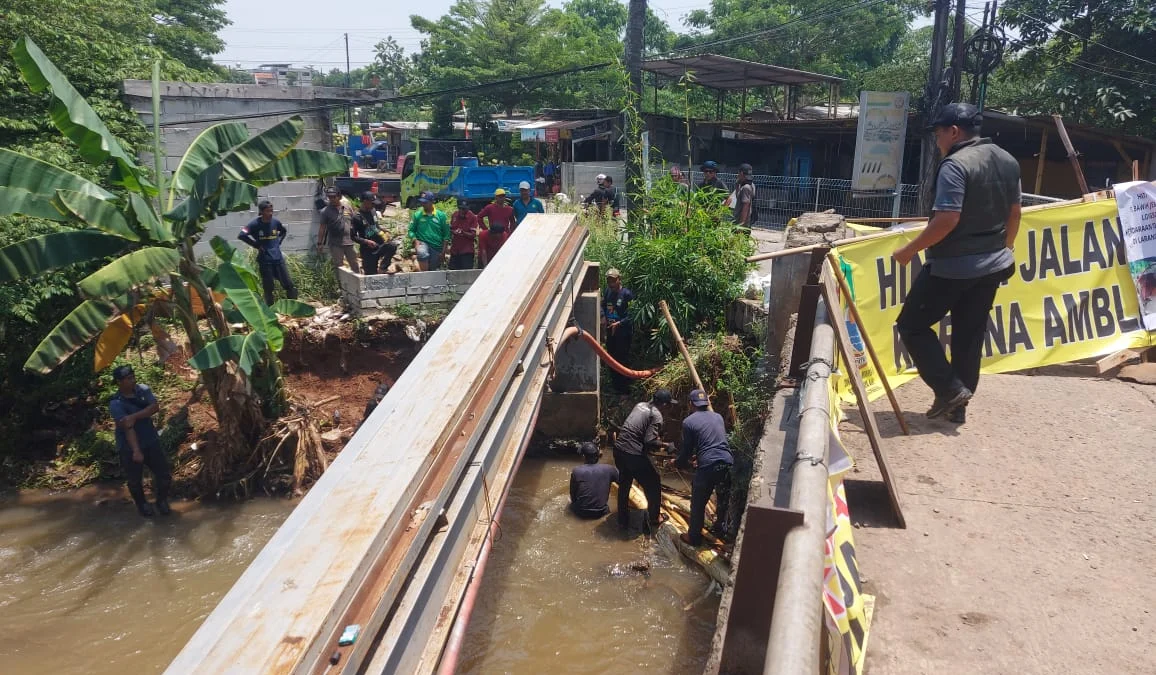 Longsor Kali Cakung /Istimewa