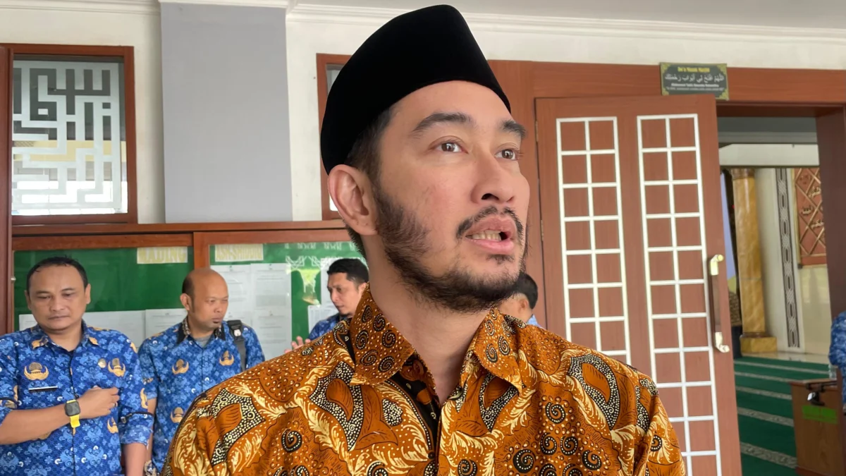 Bakal calon bupati Bandung Barat, Ritchie Ismail saat ditemui di Masjid Ash-Shidiq Kecamatan Ngamprah. Selasa (17/9). Dok Jabar Ekspres