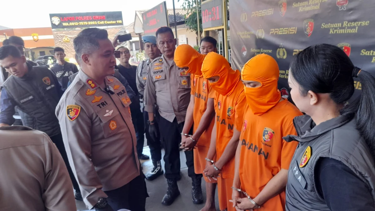 Doc. Polres Cimahi Berhasil Ringkus Pelaku Pencabulann Terhadap Gadis Dibawah Umur (mong)