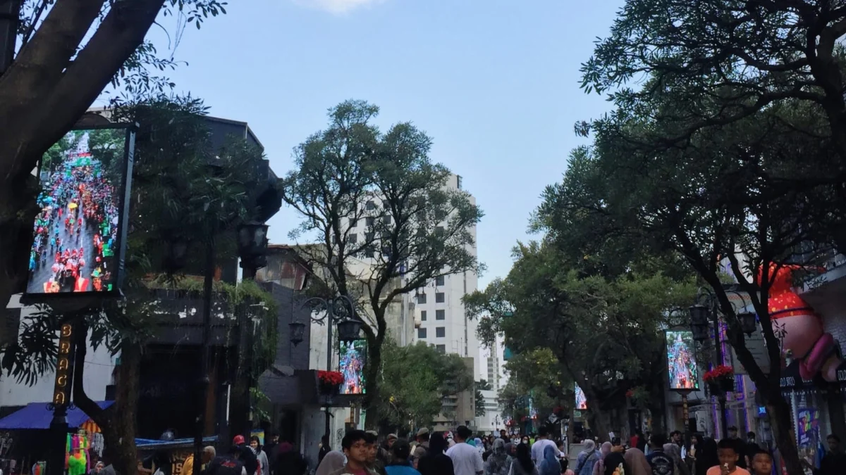 CFD di Kota Bandung yang selalu ramai dikunjungi wisatawan