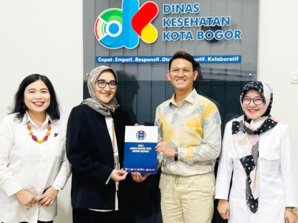 Kota Bogor melalui Dinkes Kota Bogor meraih Kategori Silver dalam ajang penilaian Asean Smoke Free Award (ASA) 2024. (Foto: Diskominfo Kota Bogor)