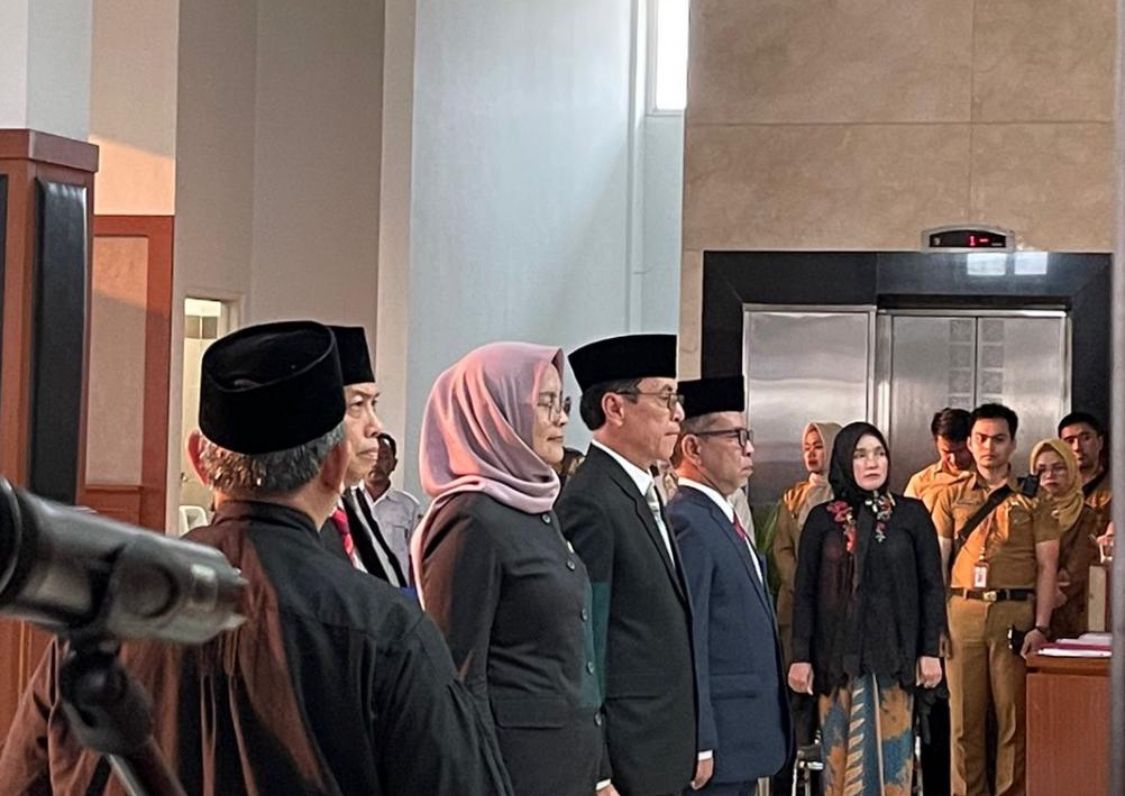 Empat pejabat pimpinan tinggi dirotasi mutasi oleh Pj Bupati Bandung Barat jelang Pilkada Serentak 2024. Dok Jabar Ekspres