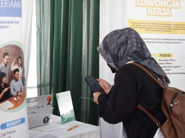 Tekan Angka Pengangguran, Disnaker Kabupaten Bandung Kembali Gelar Job Fair Mini di Dayeuhkolot Bandung. Foto Istimewa