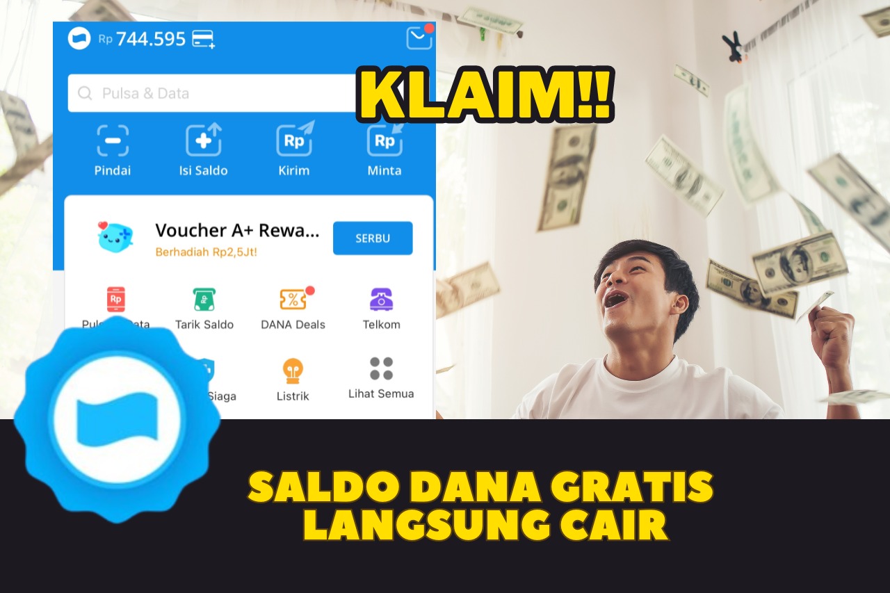 Saldo DANA Gratis hingga Rp 250.000 Cair Hari Ini, Selasa, 15 Oktober 2024 di Link DANA KAGET!