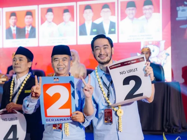 Calon bupati dan wakil bupati Bandung Barat Jeje Ritchie Ismail dan Asep Ismail raih nomor urut dua pada Pilkada 2024. Dok instagram (ritchieismail)