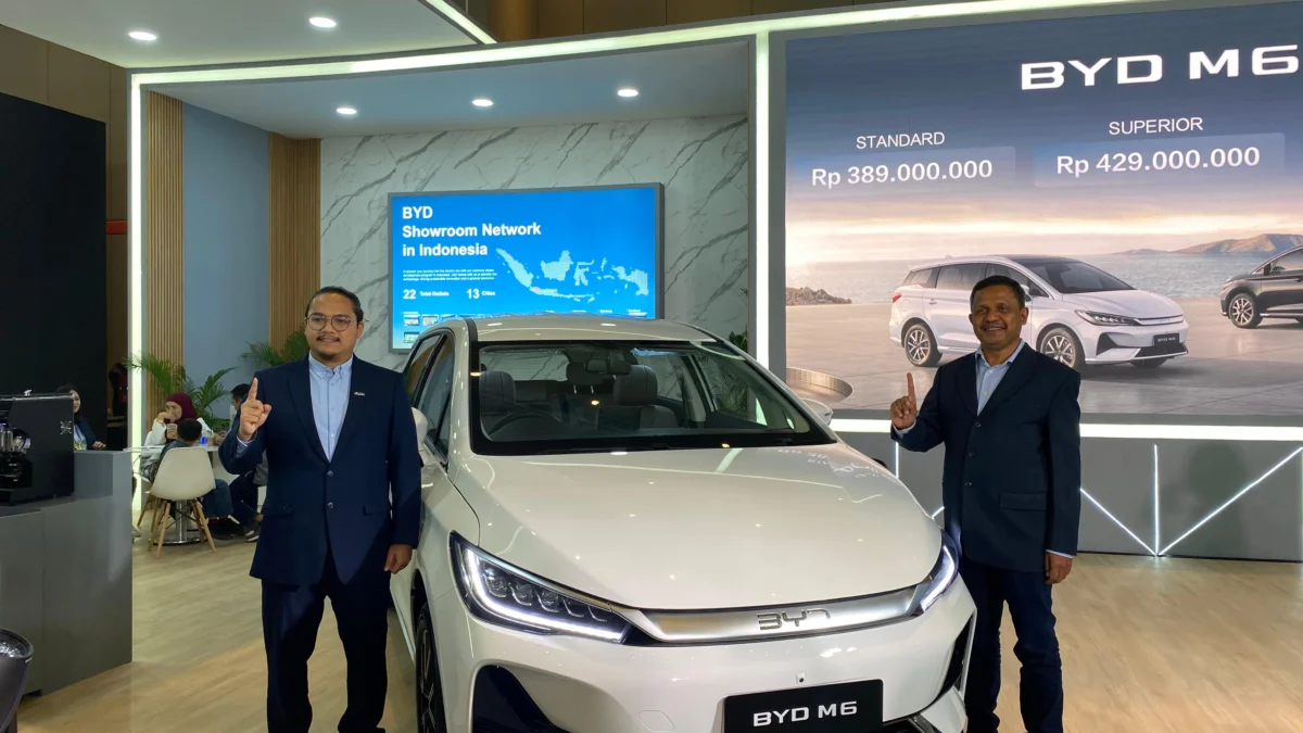 BYD M6 Debut di GIIAS Bandung 2024, MPV Listrik Ramah Lingkungan dengan Desain Mewah Cocok untuk Keluarga Indonesia