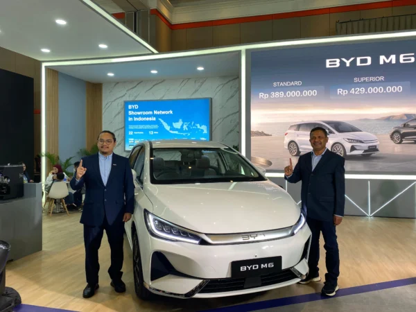 BYD M6 Debut di GIIAS Bandung 2024, MPV Listrik Ramah Lingkungan dengan Desain Mewah Cocok untuk Keluarga Indonesia