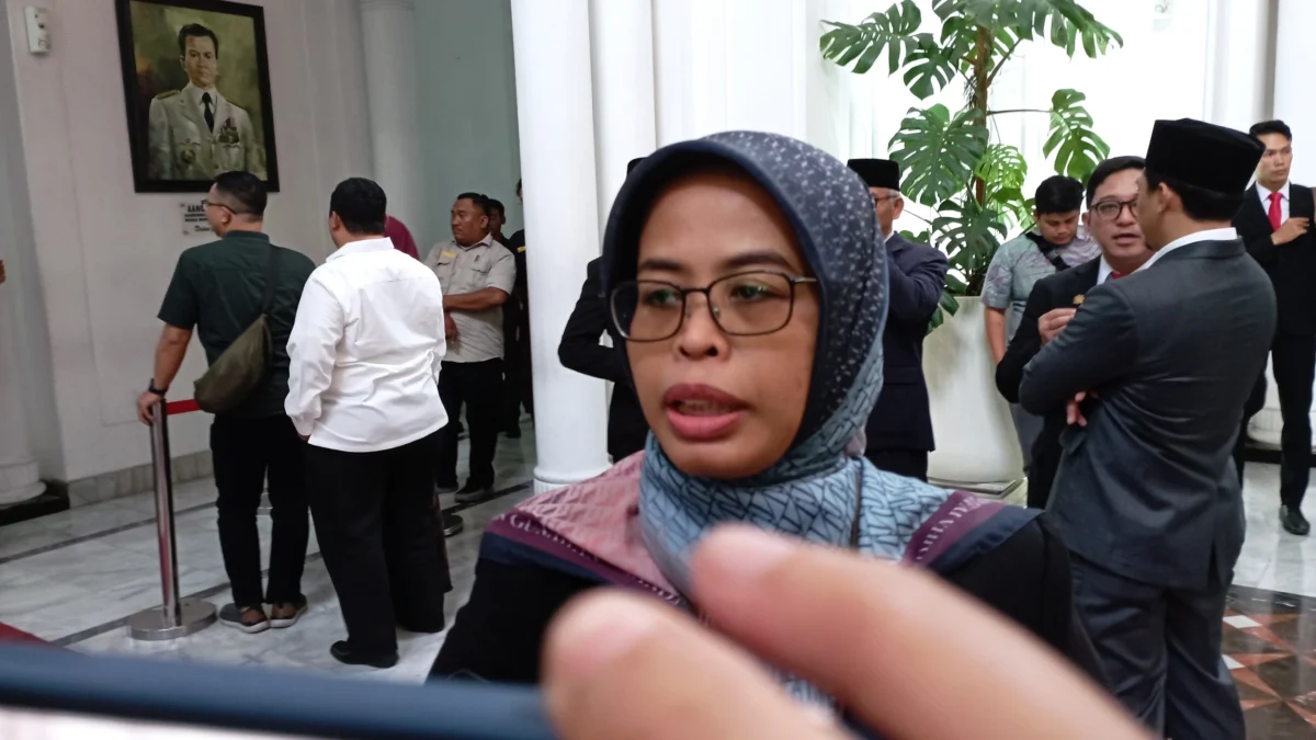 Dok. Ketua KPU Jabar, Ummi Wahyuni. Kamis (26/9). Foto. Sandi Nugraha.