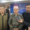 Oni Kurnia kembali terpilih menjadi Ketua Apindo Kota Banjar. (Cecep Herdi/Jabar Ekspres)