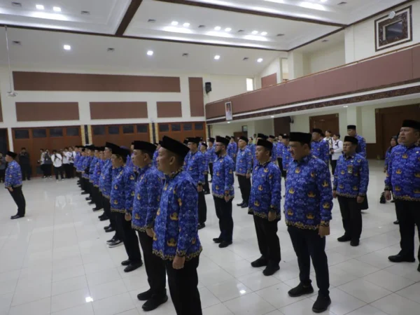 Menjelang Pemilihan Kepala Daerah (Pilkada) Serentak 2024, para Aparatur Sipil Negara (ASN) di lingkungan Pemerintah Kabupaten (Pemkab) Bandung menegaskan komitmen mereka terhadap netralitas. Foto Istimewa