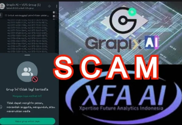 Aplikasi Grapix AI yang akan menysul Scam aplikasi XFA AI