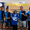 Asisten Pelatih dan 3 Pemain Asing Persib Aktivasi EFIN di KPP Cibeunying