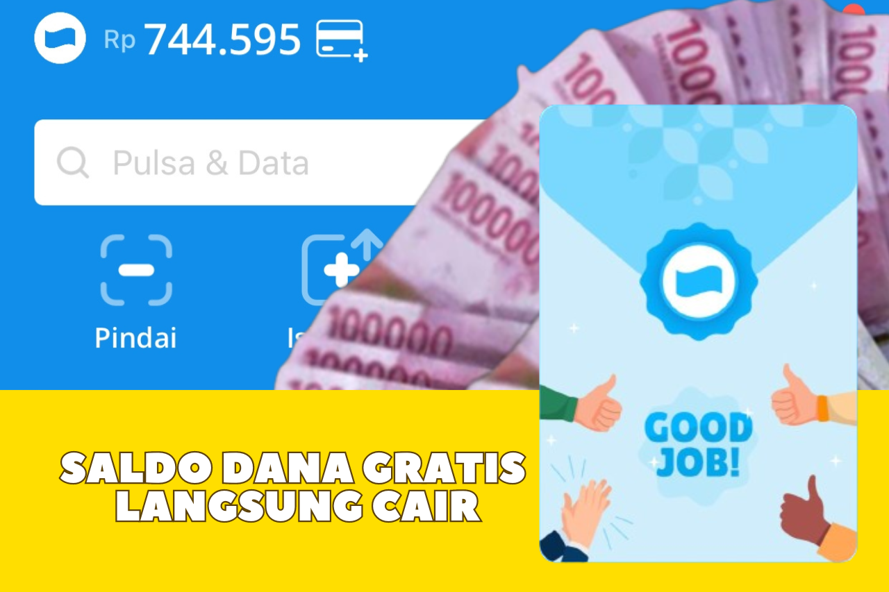 LINK DANA KAGET 24 September 2024, Ambil Saldo DANA Gratis hingga Rp 240.000-an!