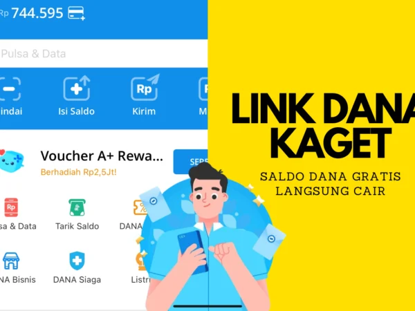 LINK DANA KAGET 1 Oktober 2024, Klaim Sekarang Juga Saldo Gratis hingga Rp 350.000