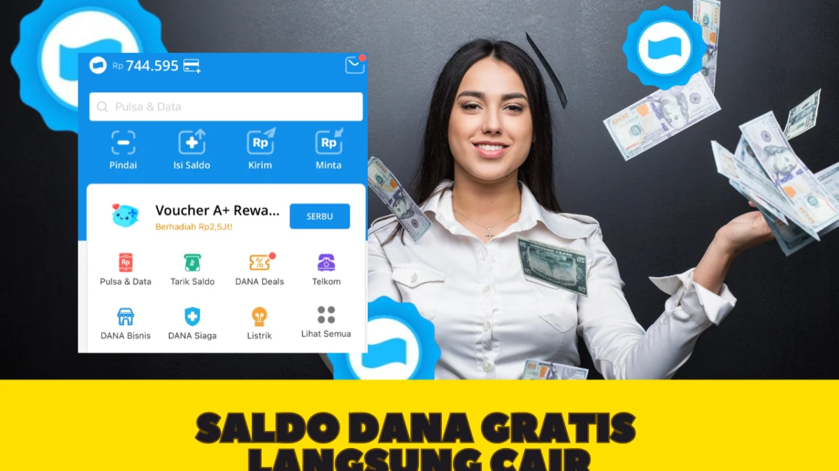 LINK DANA KAGET 30 September 2024, Dapatkan Saldo Gratis di Akhir Bulan Ini hingga Rp 350.000!