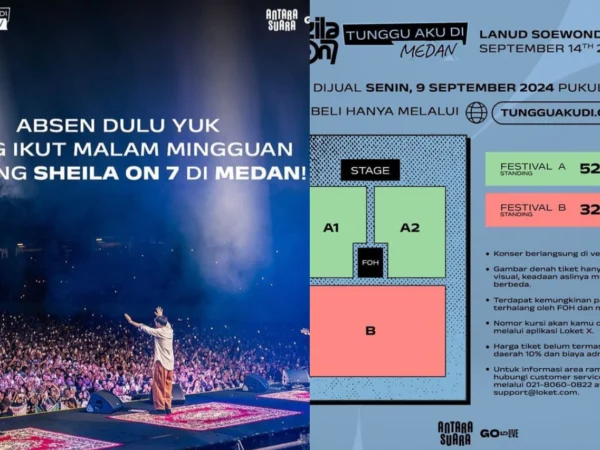 Catat Jamnya! War Tiket Tambahan Konser Sheila on 7 “TUNGGU AKU DI” Medan