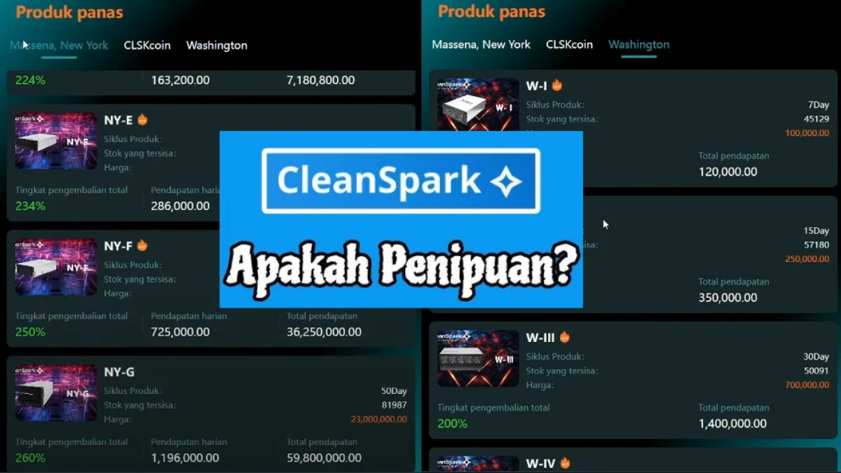 Mengungkap Apakah Aplikasi Cleanspark Investasi Bodong?