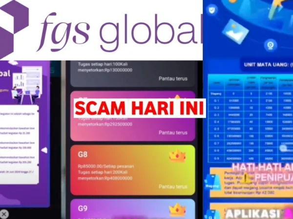 Tanda-Tanda Aplikasi FGS Global Scam Penipuan, Penarikan Mulai Dipersulit