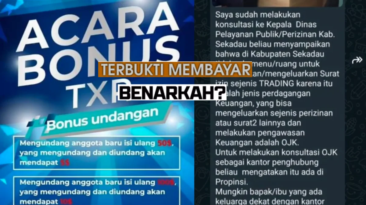 TXR Trading Mau Konsultasi ke OJK, Apakah Jadi Jamin Aplikasi Ini Aman?