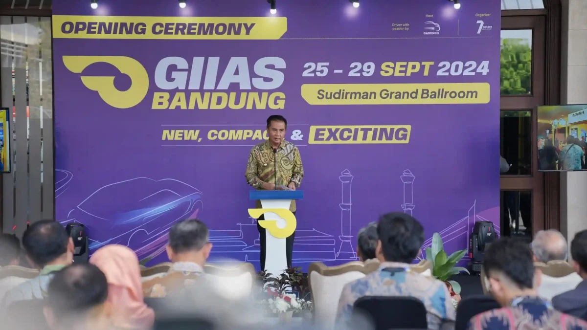 Bey Machmudin Buka GIIAS 2024, Terkesan dengan Teknologi Automotif Terkini