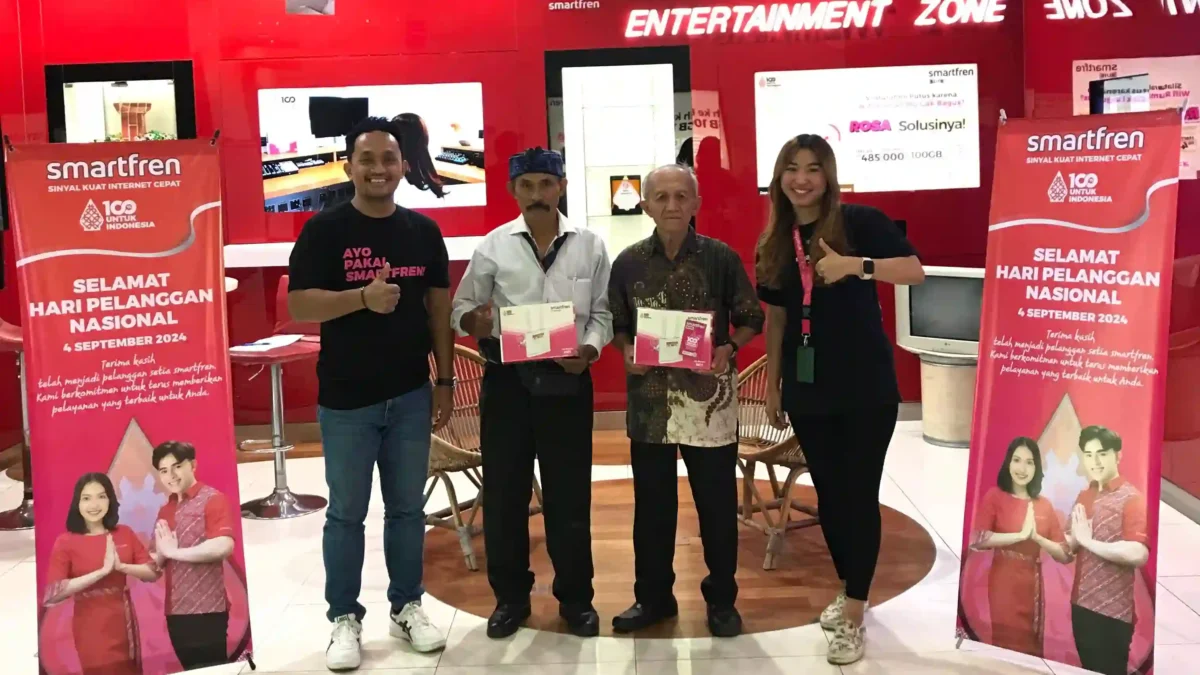 Hari Pelanggan Nasional, Smartfren Berikan Hadiah untuk Pelanggan Setia