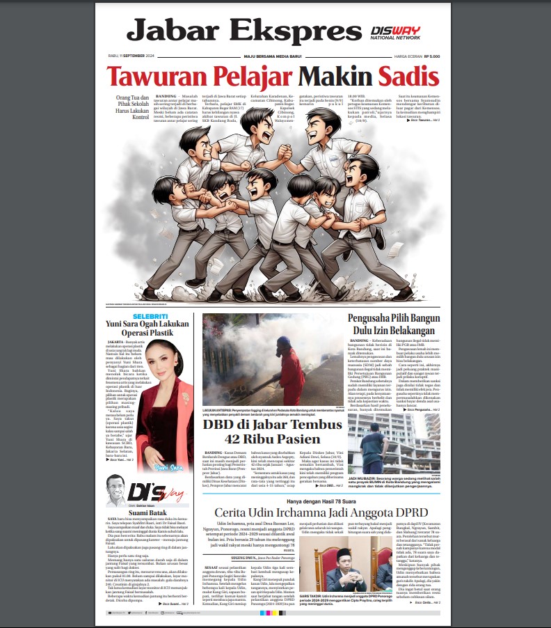 Epaper Jabar Ekspres 11 September 2024