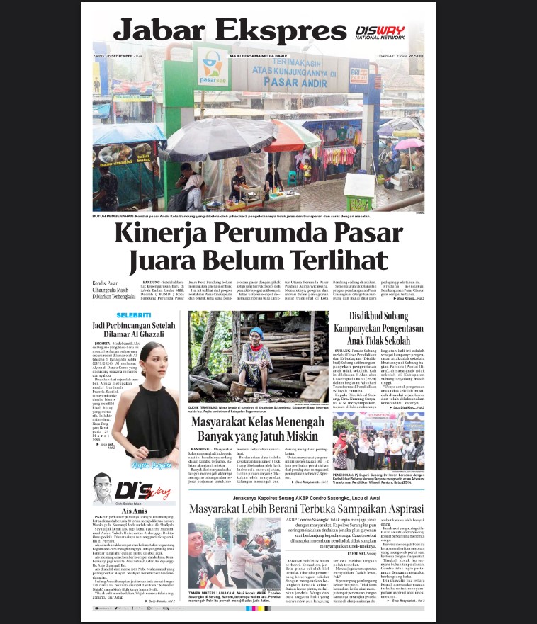 Epaper Jabar Ekspres 26 September 2024