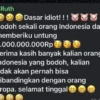 Isi pesan perpisahan dari manajer Aplikasi XFA Ai.