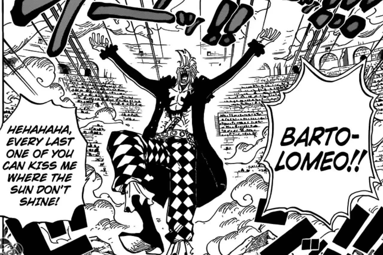 Spoiler One Piece Chapter 1126: Bartolomeo Jadi Korban Sisi Gelap Shanks hingga Terungkapnya Rencana Jahat Kurohige!