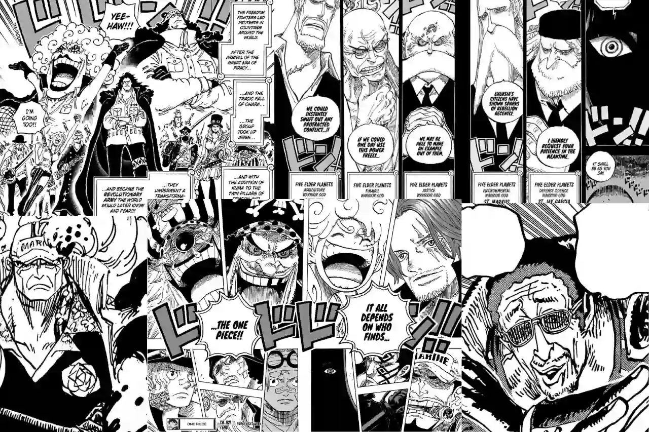 Spoiler One Piece Chapter 1126: Peperangan Perebutan Tahta Semakin Dekat!