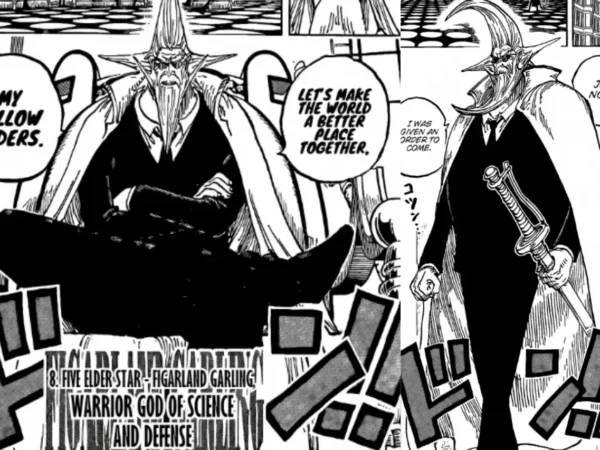 Spoiler One Piece Chapter 1126: Figarland Garling dan Elite Tertinggi Kesatria Suci