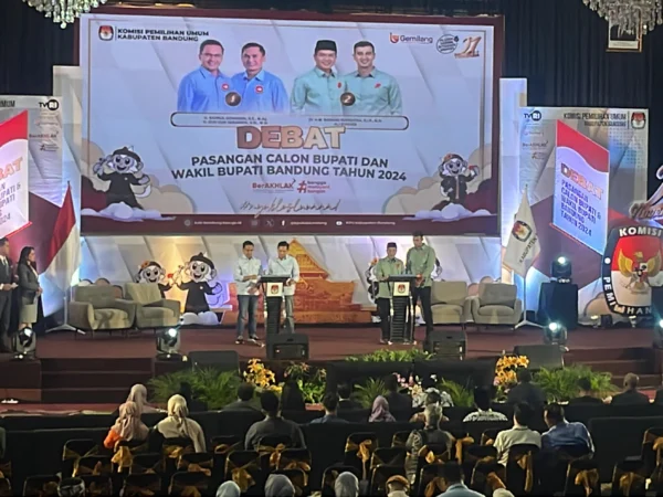 Debat Pertama, Ini Visi Misi 2 Paslon Bupati Bandung