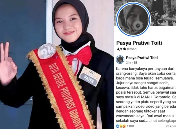 Klarifikasi dari Pasya Pratiwi terkait kasus video viralnya.